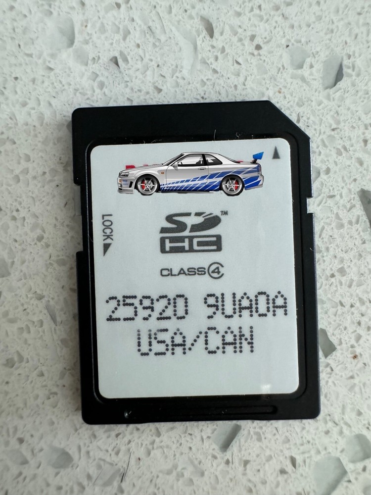 Navigation GPS Memory SD Card U.S Map 25920 9UA0A