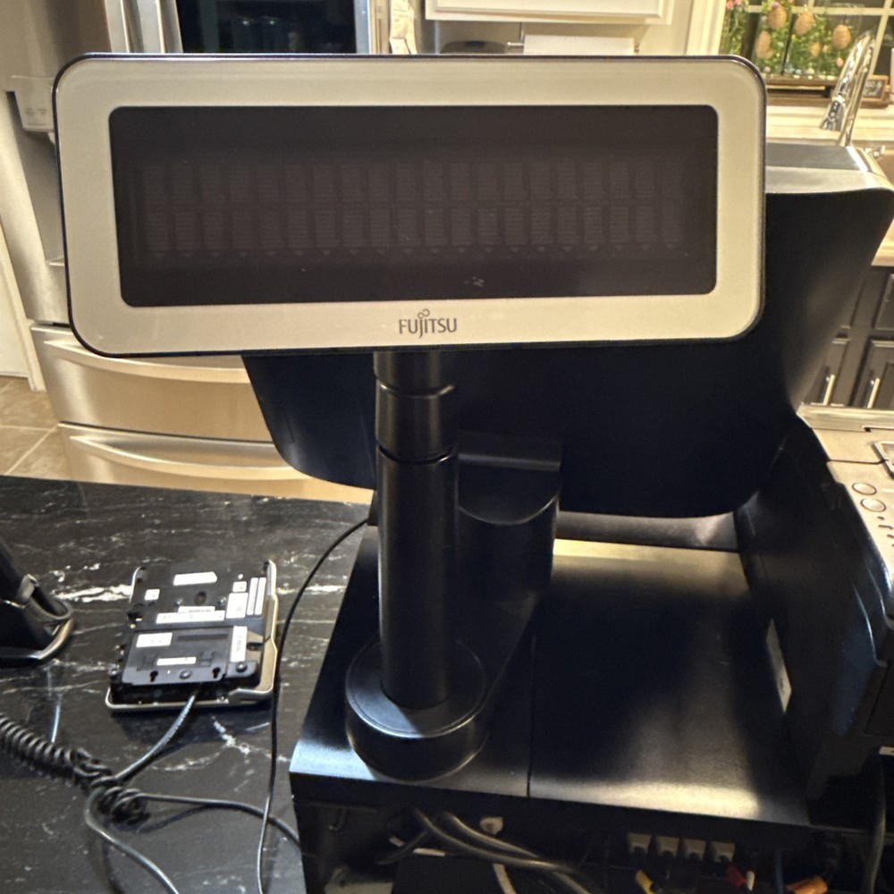 POS Complete Till System Cash Register Touchscreen Scanner Debit Reader