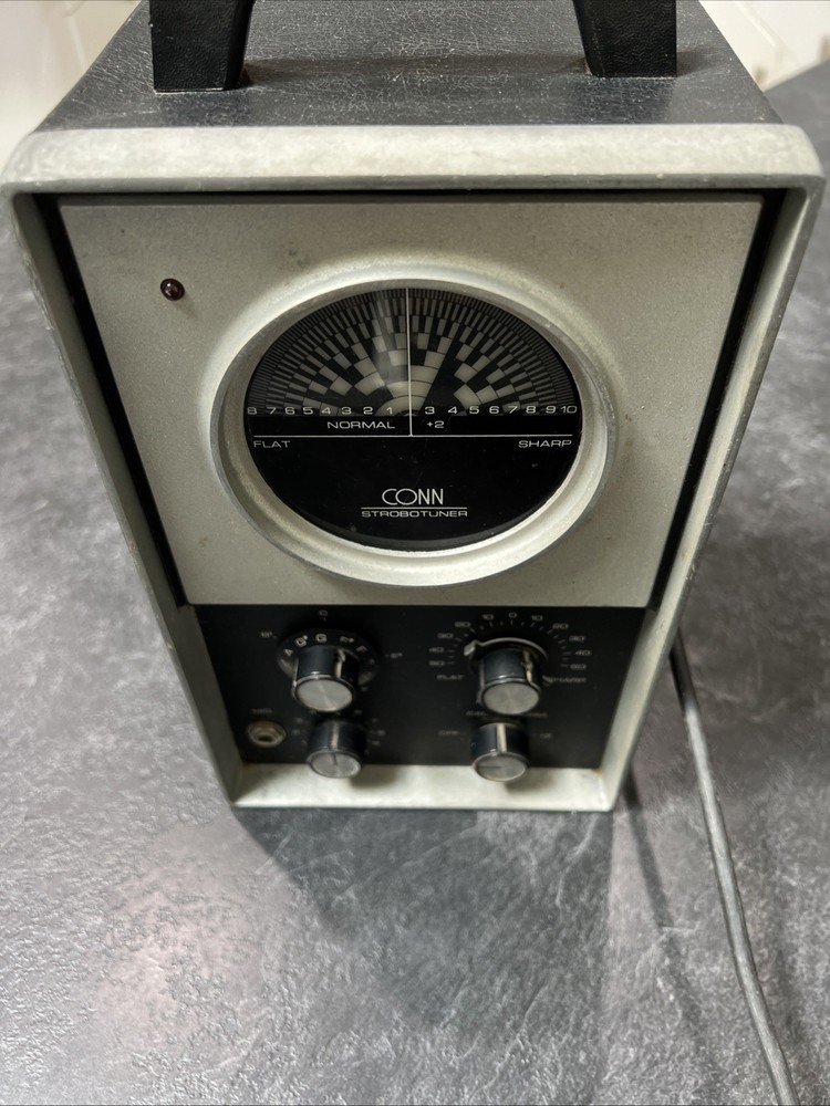 Vintage Conn StroboTuner Model ST-11 Powers On & Works