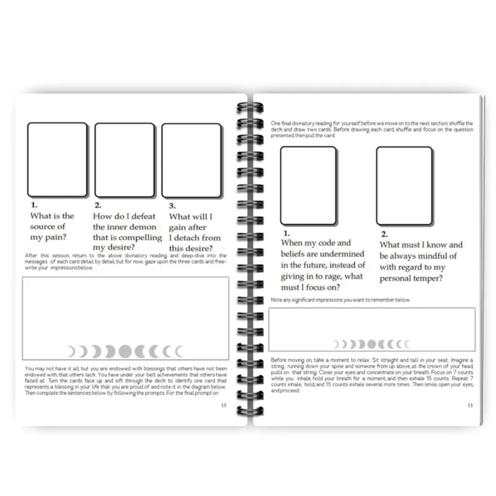 Tarot Shadow Work Book | Shadow Work | Tarot Journal | Witchy Notebook