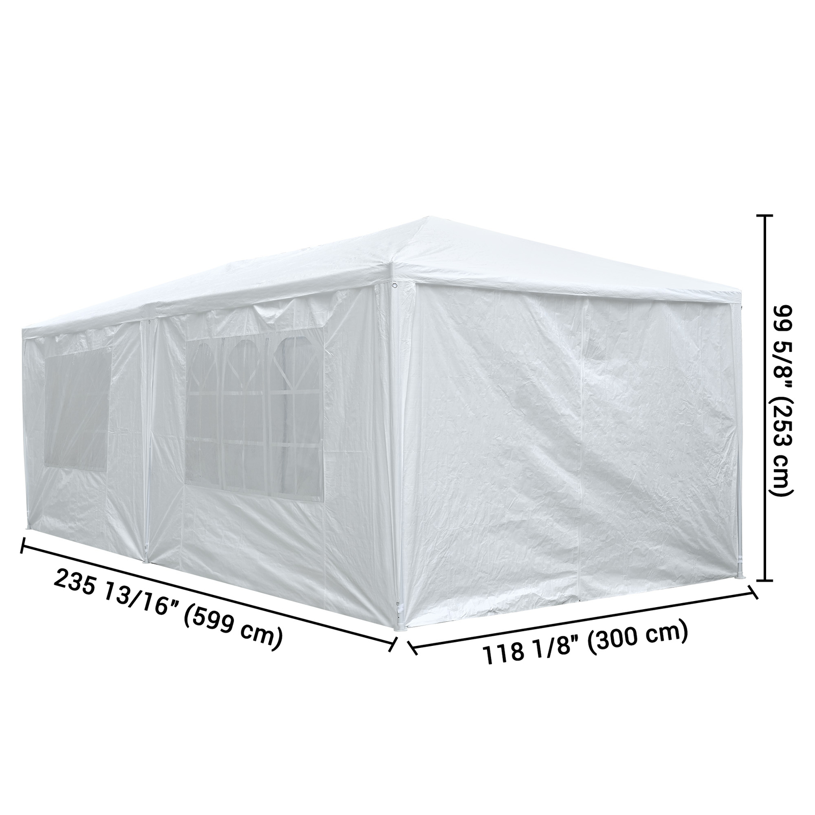 Yescom 10x10ft/10x20ft Large Spray Shelter Indoor Paint Booth Airbrush Tent