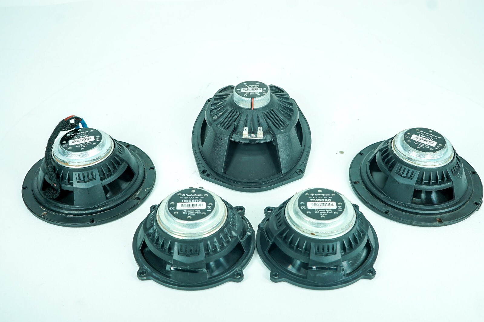 12 Harley Road Glide Touring FLTRU Rockford Fosgate Audio Speakers TMS6RG 1325