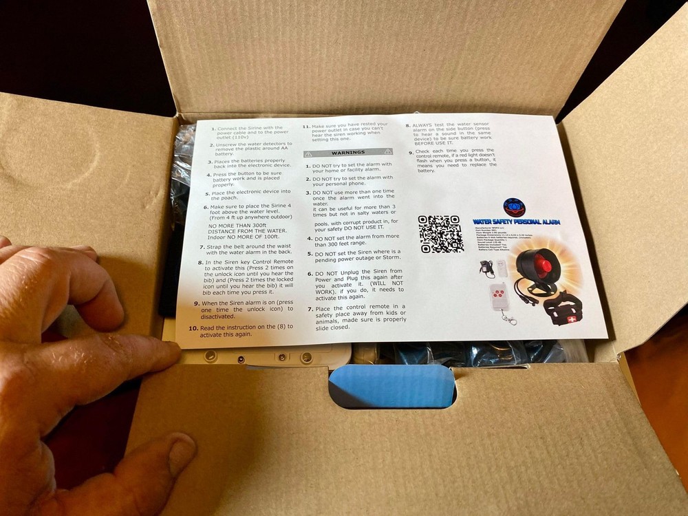 Water Personal Alarm