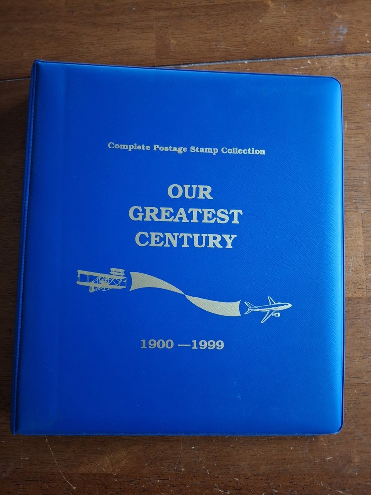 The Kenmore Stamp "Our Greatest Century" Stamp Binder