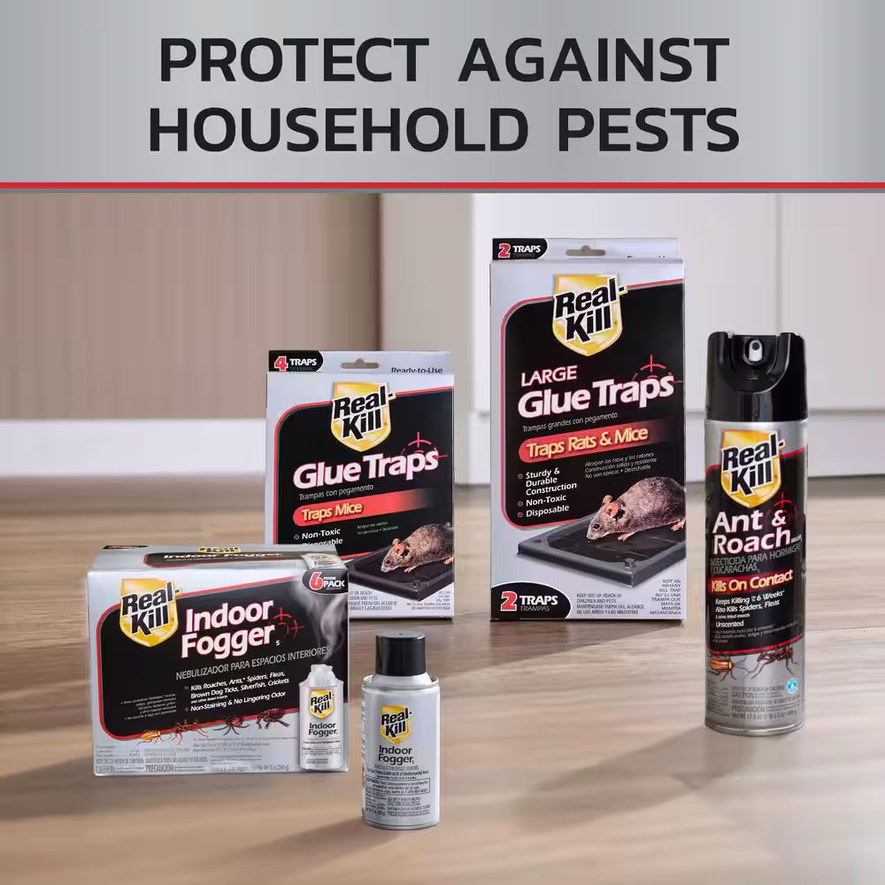 Mouse Glue Traps (4-Count) (2-Pack)