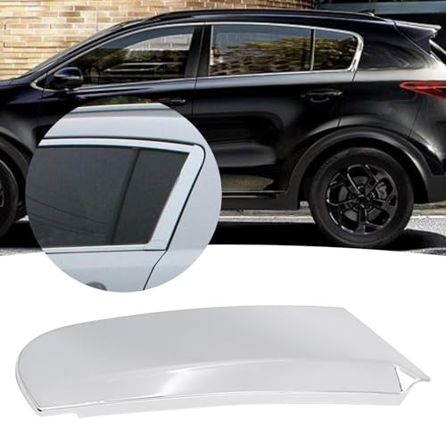Rear Left Door(Driver Side), Chrome Surface Rear Door C Molding, Replacement