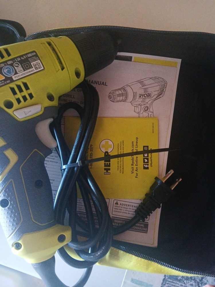Ryobi D43K 120V Corded Power Drill