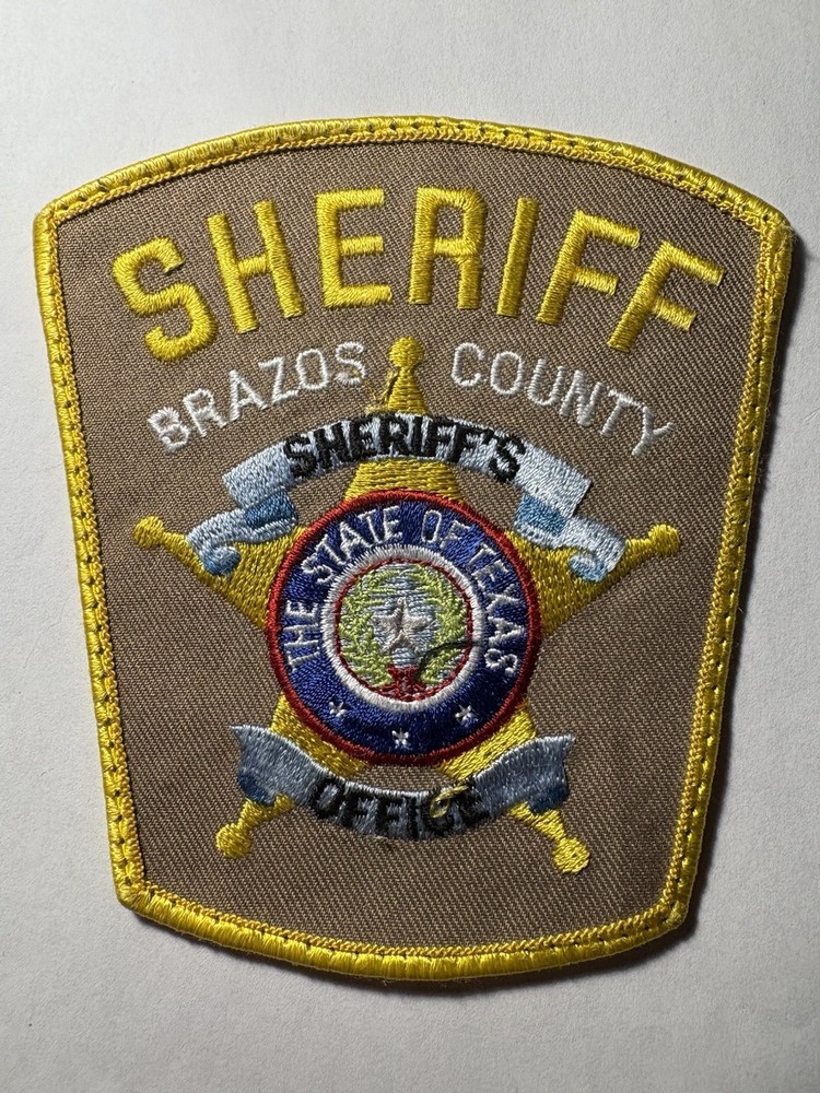 Brazos County Texas Sheriff Patch