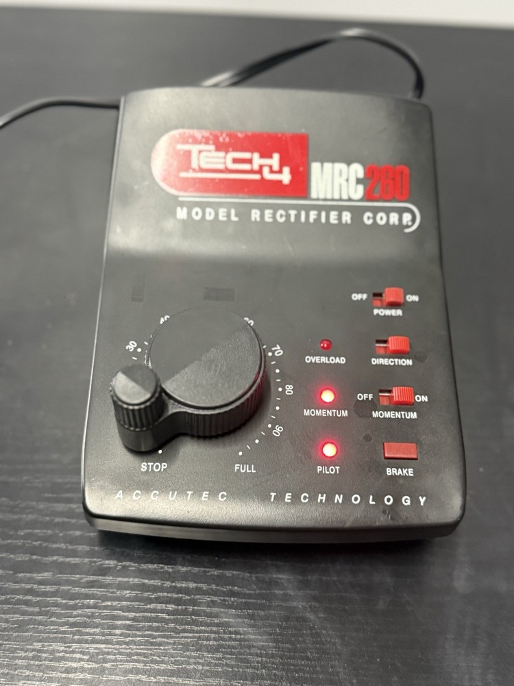 TECH 4 MRC 260 Model Train Controller Accutec Technology Tested