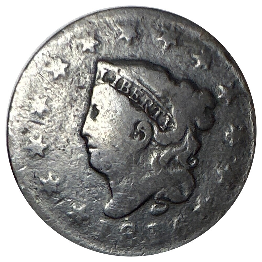 1816 U.S. Coronet Head Large Cent - Good