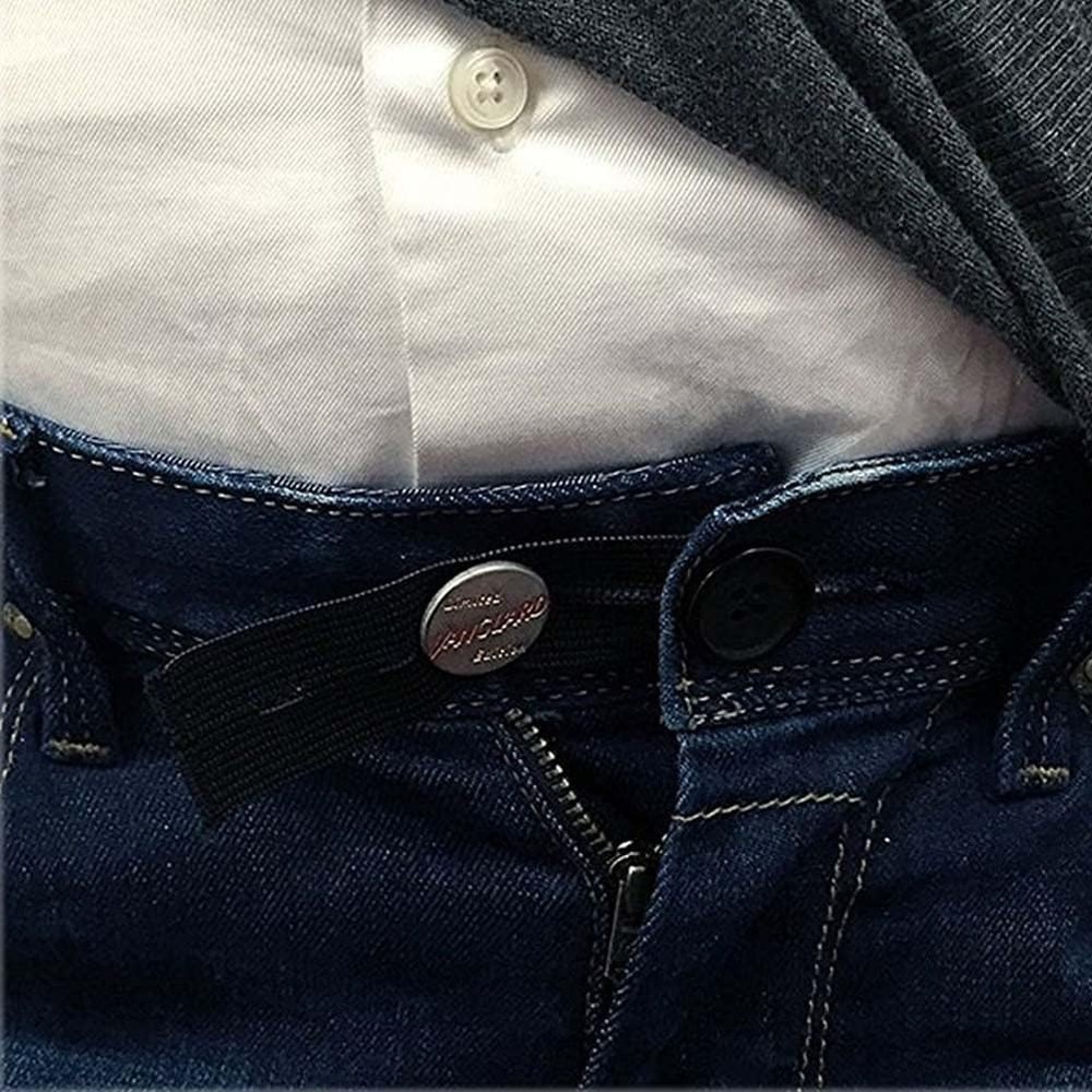 BlingKingdom 5pcs Adjustable Elastic Button Extender Waist Extenders...