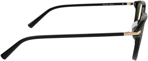 GUNNAR Womens Computer Glasses - Sofia Onyx Amber Lens - Blue Light Blocking Ant