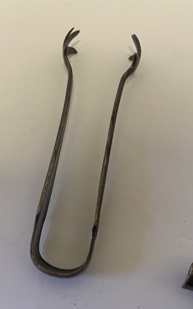 Lot of Vintage Silver Plate Salt Pepper Gravy Spoon Tongs Rodgers 1881 AS-IS