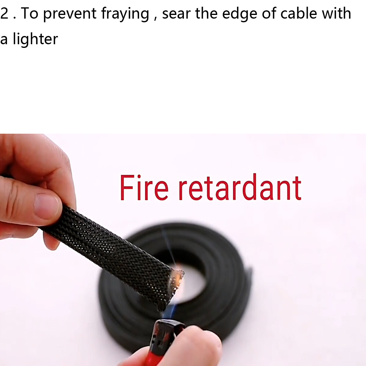 Split Wire Loom Mesh Cable Sleeving Management Wiring Harness Wrap Lot