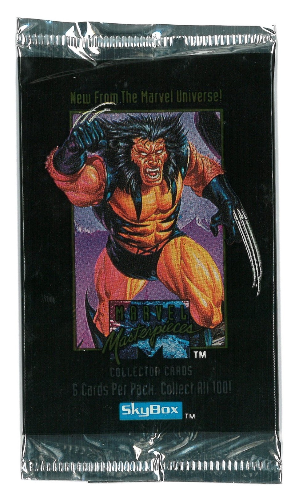 1992 SkyBox Marvel Masterpieces, Unopened Pack