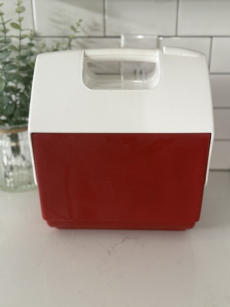 Igloo Playmate Snap-On Tools Cooler Red White Lunch Box NICE