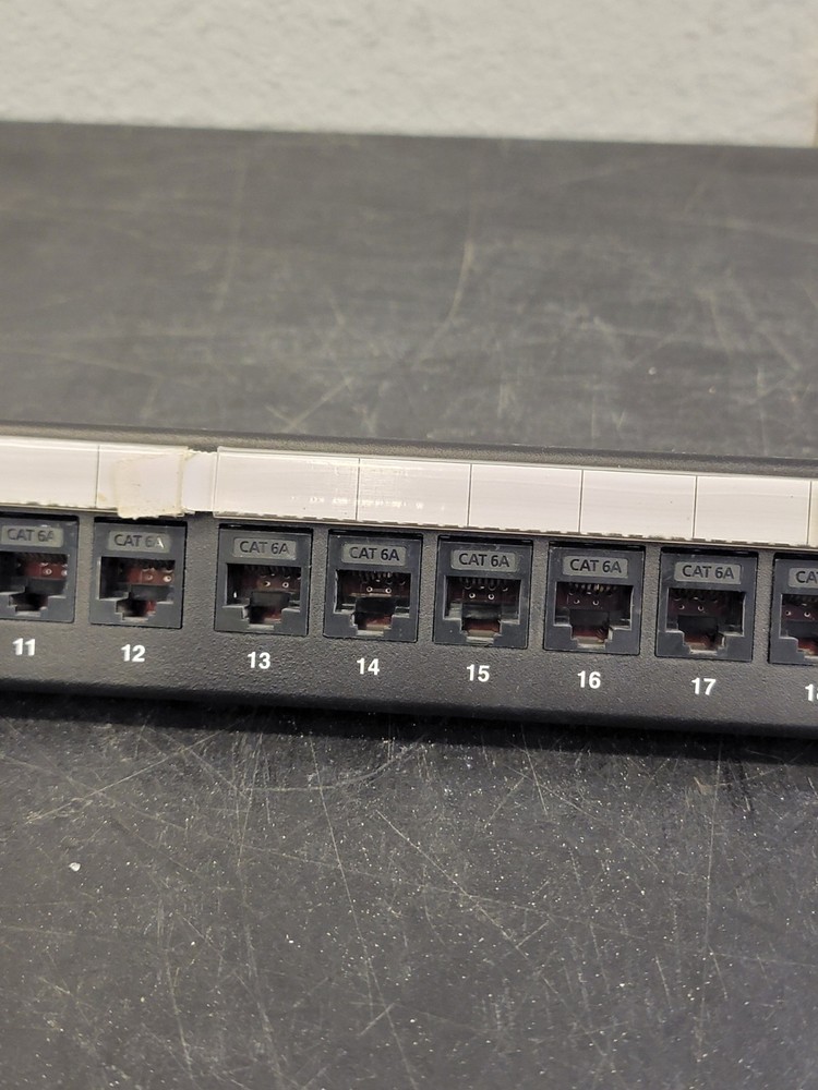 (3) Levinton Cat6A Universal Patch Panel 24-Port 10G Extreme