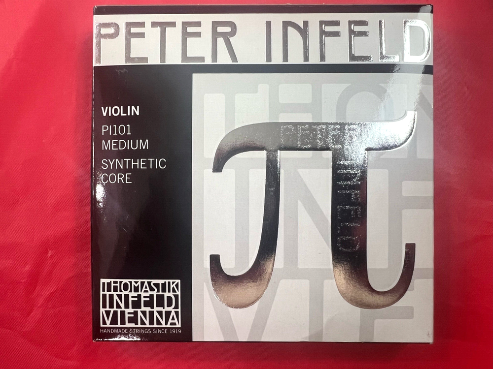 2 x 100% Authentic Thomastik Peter Infeld Violin String Set 4/4 with Tin E