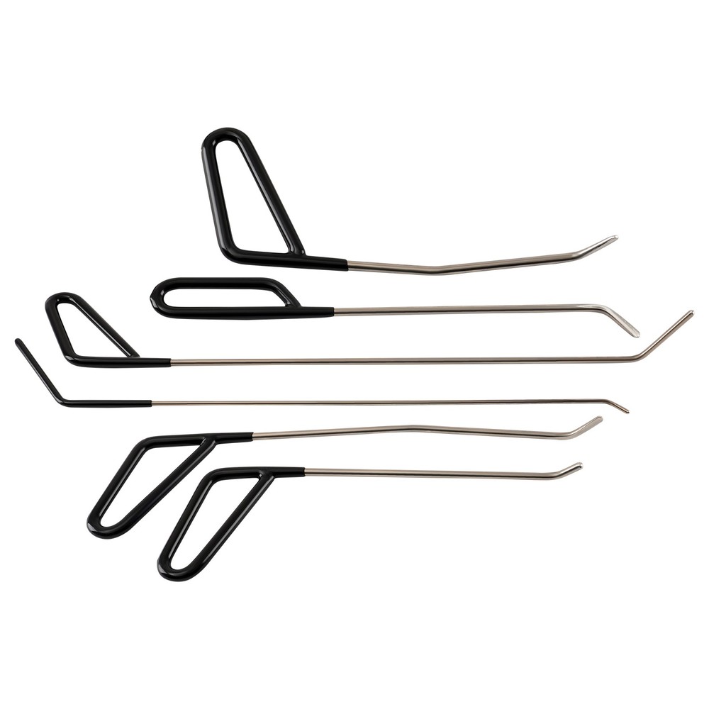 6pcs PDR Dent Repair Kit Stainless Steel Removal Rods Set 26-57cm Tools