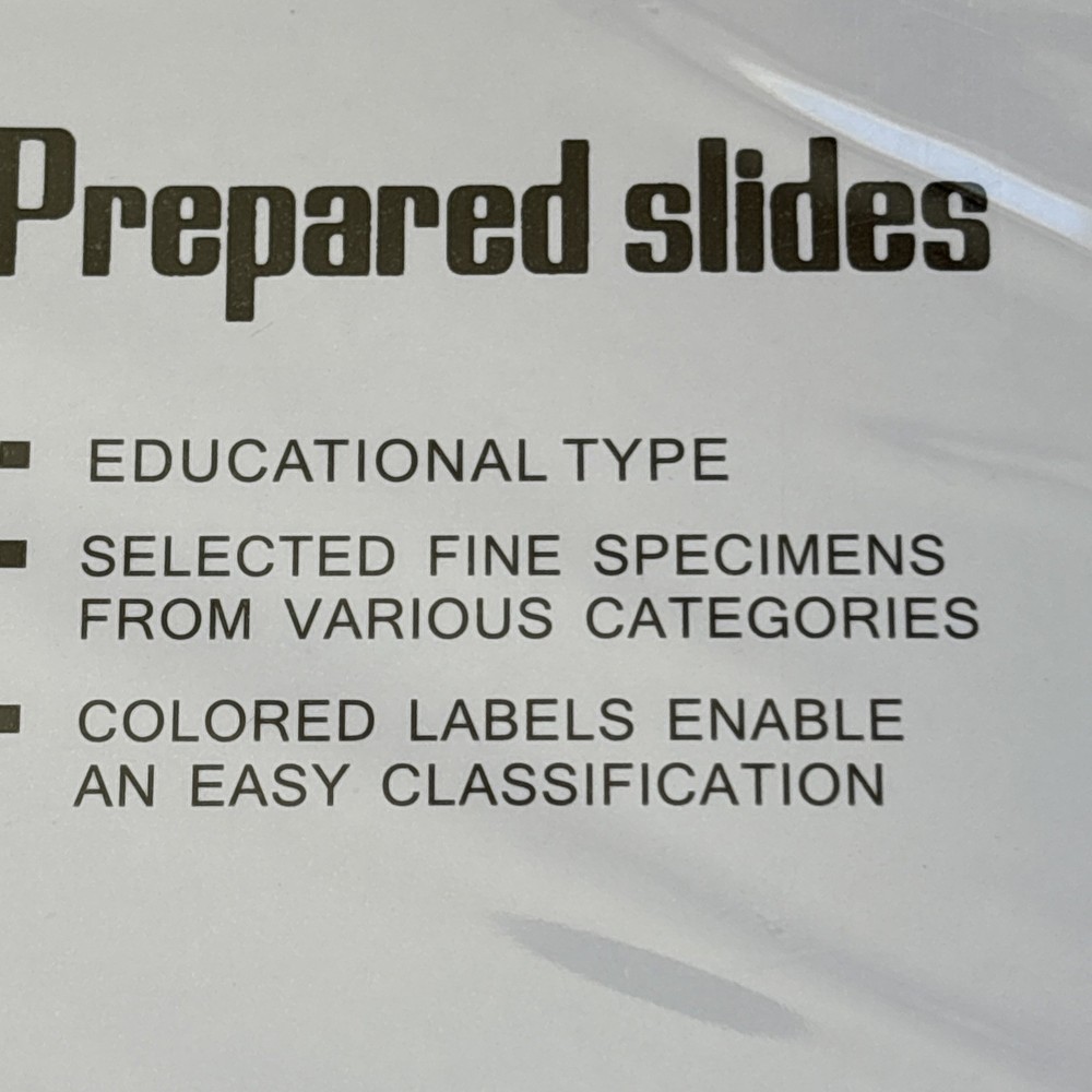 Animal Microscope Slides 12 pc