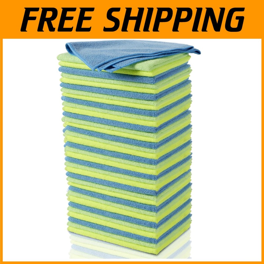 Super Soft Microfiber Cleaning Cloths 36-Pack