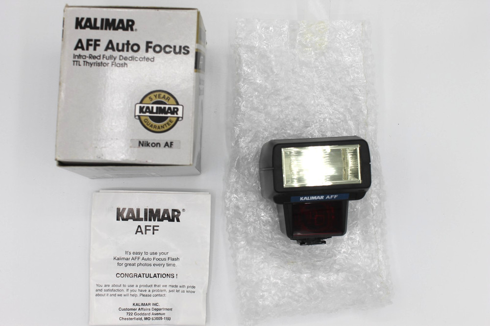 Kalimar AFF IR Auto Focus Fully Dedicated TTL Thyristor Flash for Nikon AF