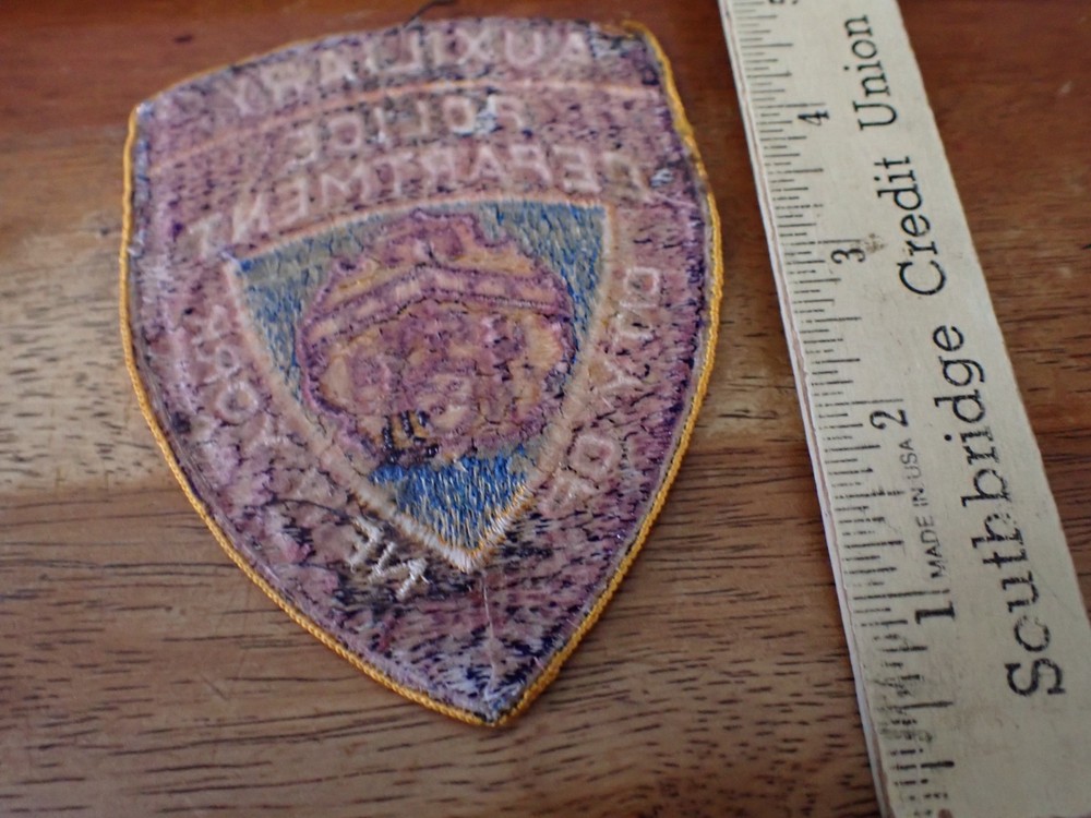 NEW YORK AUXILARY EARLY VEST PATCH PATCH BX 13 #19