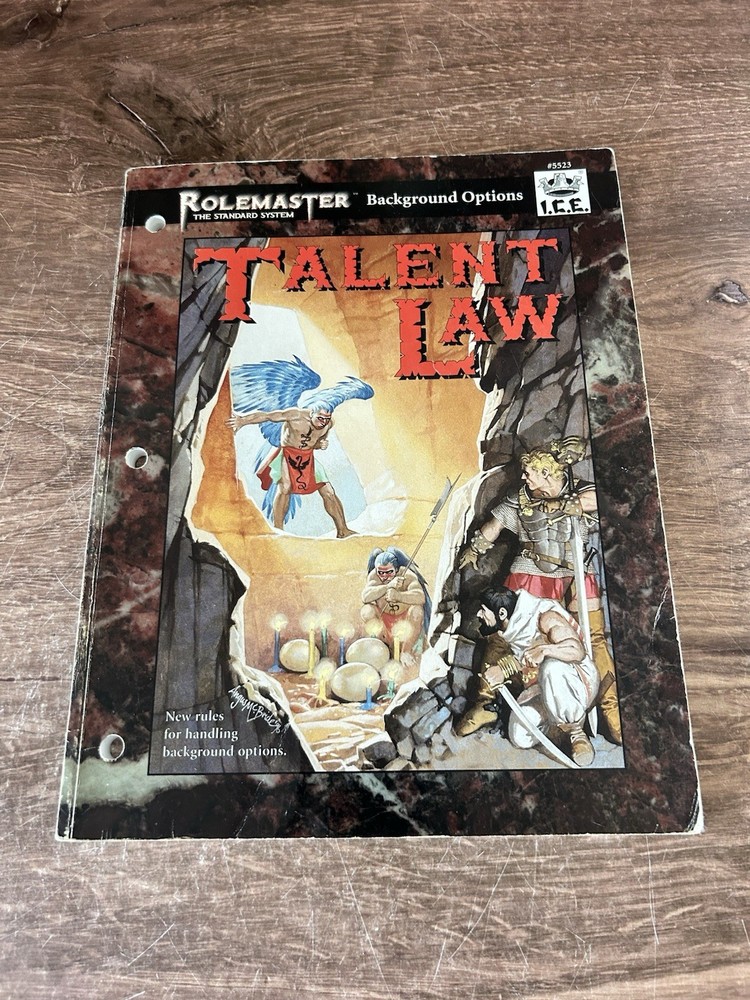 ICE Rolemaster 3rd Ed Talent Law