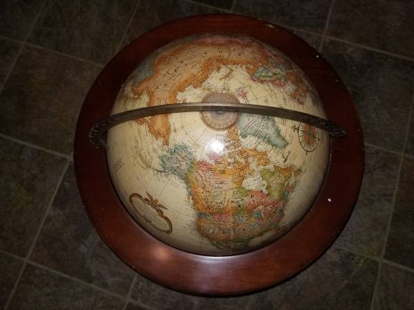 Replogle 12" Diameter World Classic Globe with Wood Base High Quality!