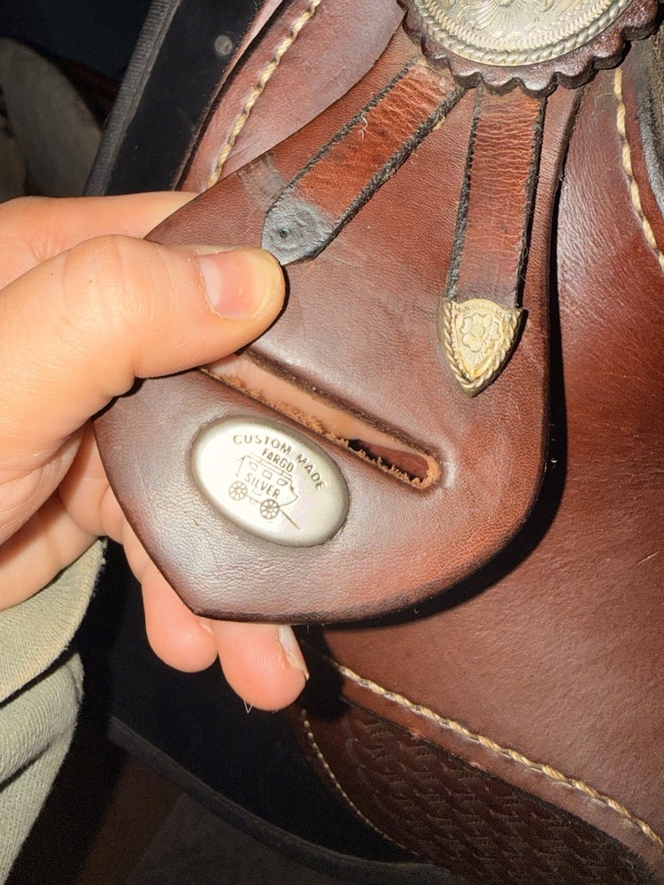 Custom Western Saddle (Fargo Silver)