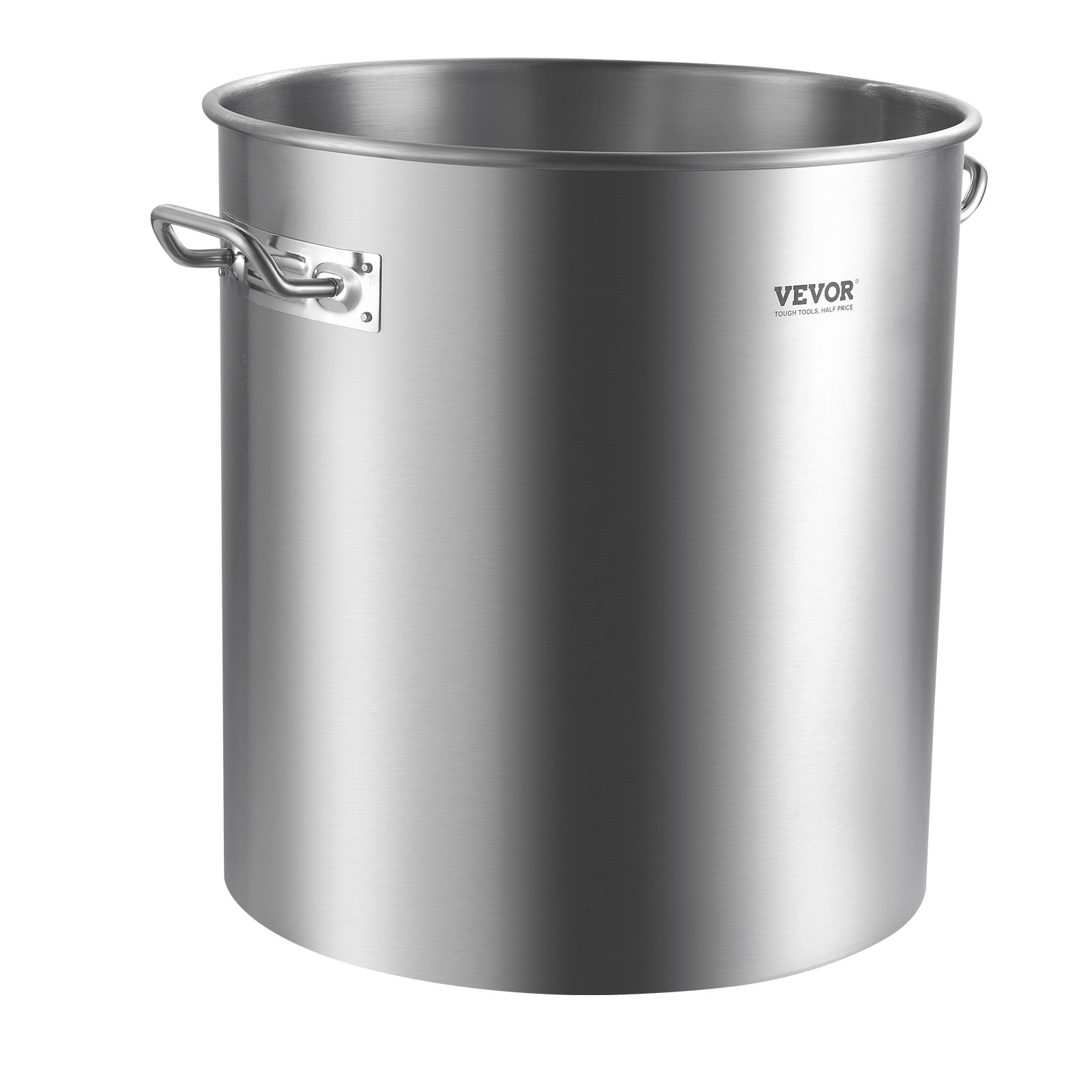 VEVOR 64QT Stainless Steel Stockpot Cooking Kitchen Sauce Pot w/ Basket Lid
