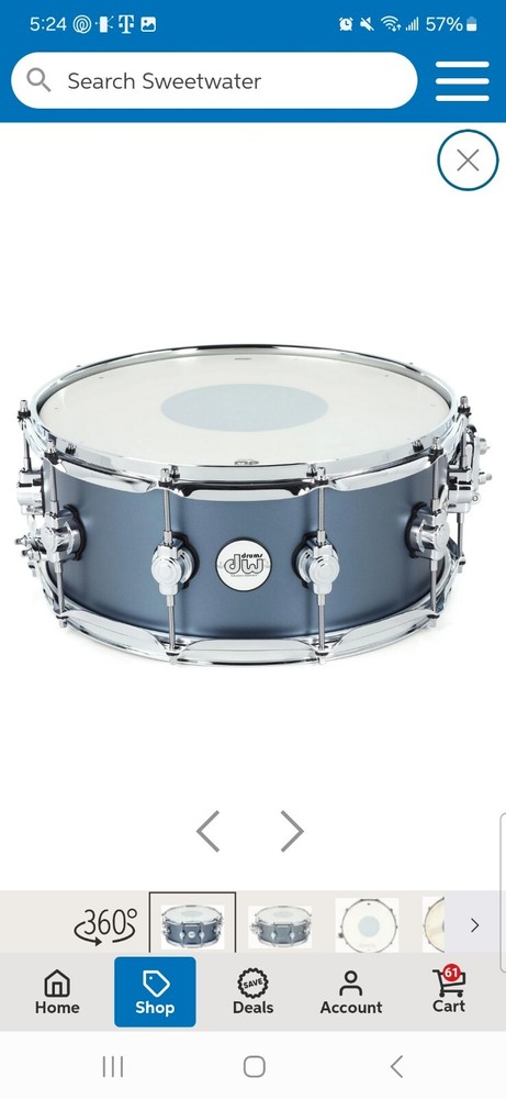 Dw Design Snare Drum