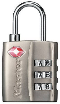Master Lock 4680DNKL Combination Luggage Lock, TSA-Approved, Resettable -