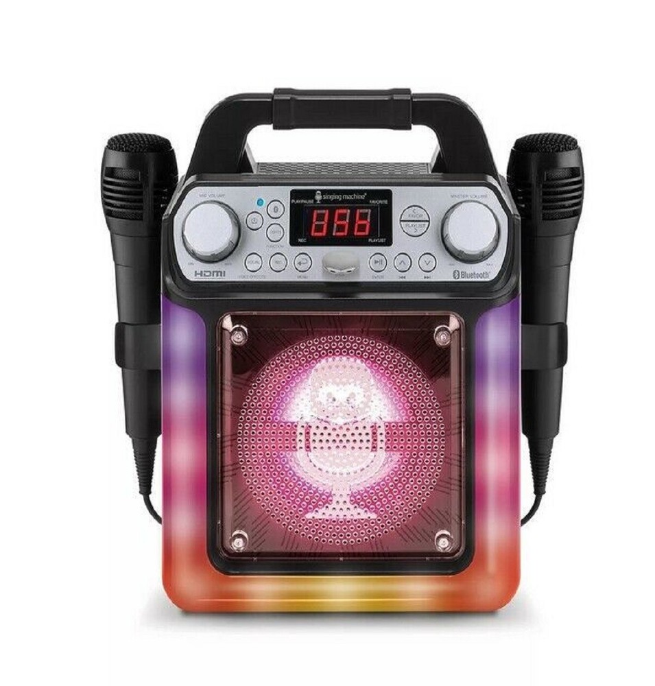 Singing Machine SML654 HDMI Groove Mini Black