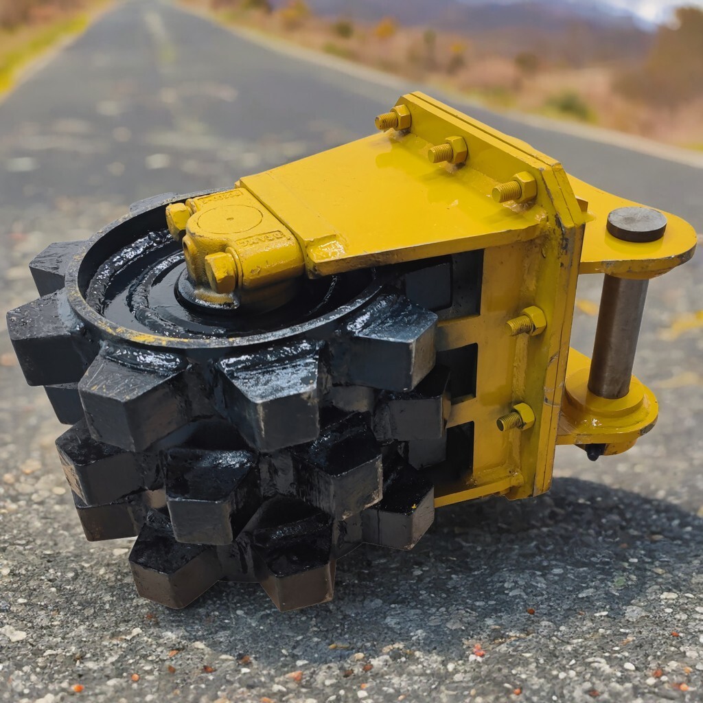 305 Compaction Wheel Attacment Fits Fits Excavator Compaction Wheel Attacment