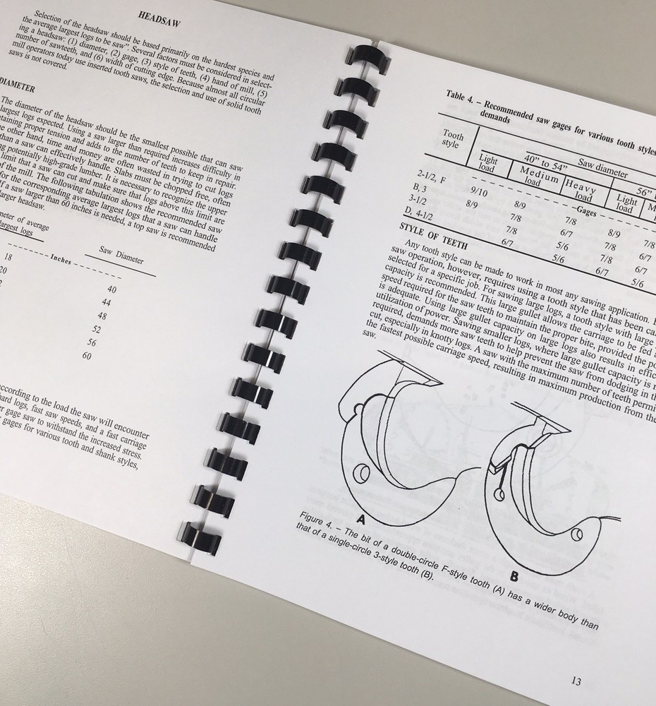 Two How-To Run Circular Sawmill Operators Manuals Troubleshooting Setup Plans