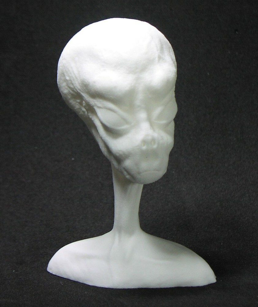 3D printed Alien Head Bust