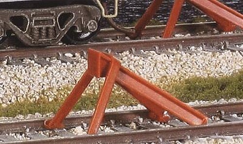 Peco North American-Style Code 83 Hayes Bumper 2-Pack - Model Train Track - HO