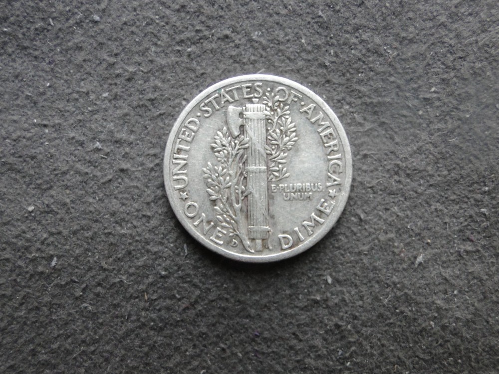 1939-D Mercury Dime 26-1486