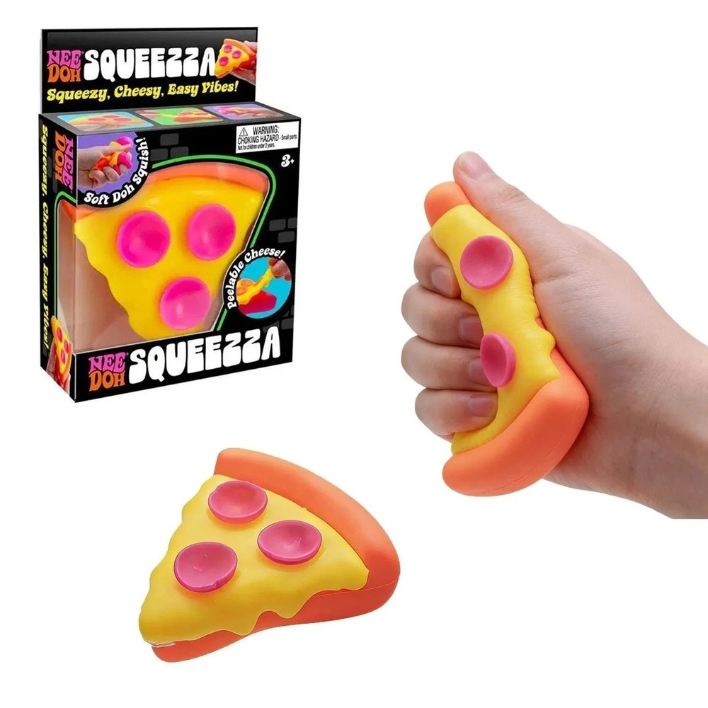 NeeDoh Squeezza Pizza Nee Doh Squeeze US
