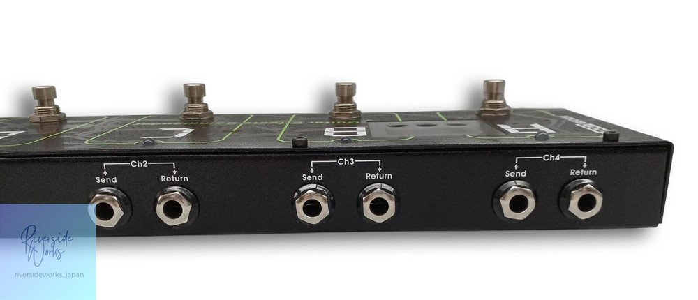 MOEN GEC434 Programmable Switcher Guitar Effects Pedal JP