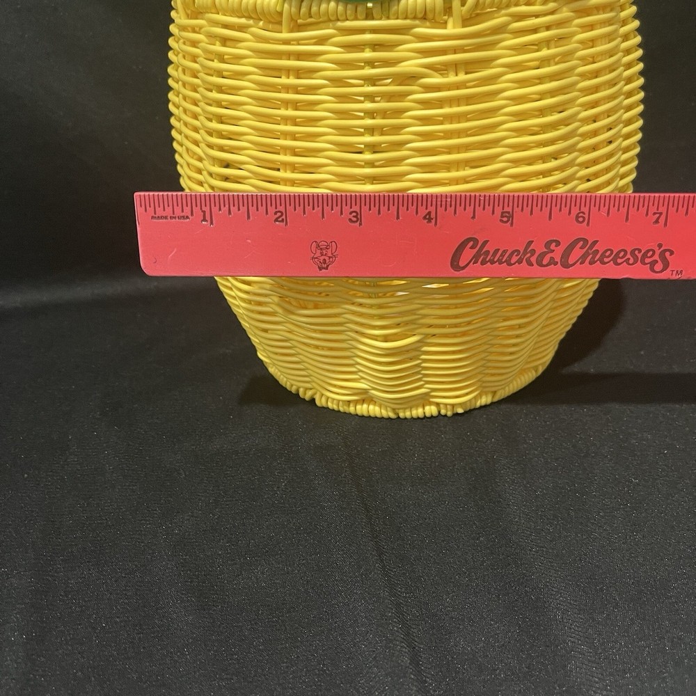 Ciroa Hello Summer Pineapple Resin Wicker Basket