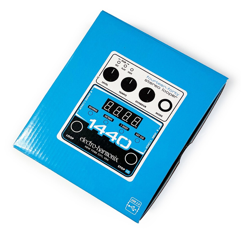Electro-Harmonix 1440 Stereo Looper Effects Pedal w/ Octave & Reverse | Used