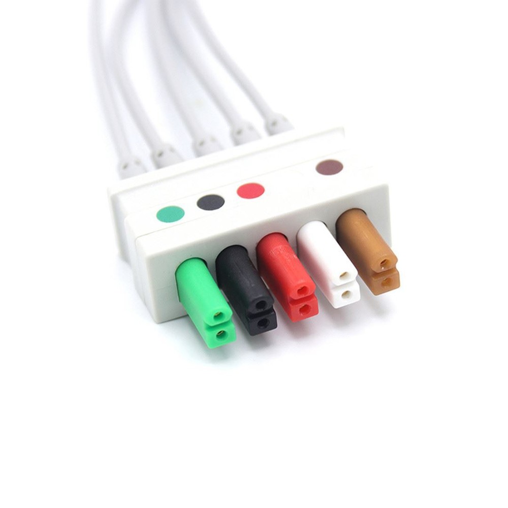 Mindray ECG Compatible Leadwires 5 Leads - Snap