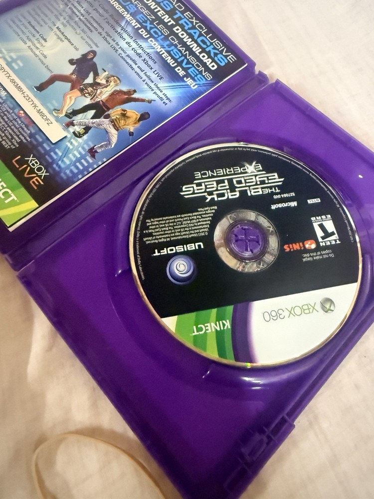 Microsoft Xbox 360 Kinect Bundle Includes Kinect Sensor Model 1414 w/ 2 Games