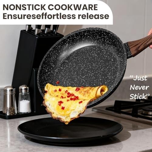 Pots and Pans Set Non Stick, 31 Piece Kitchen Induction Cookware & Bakeware