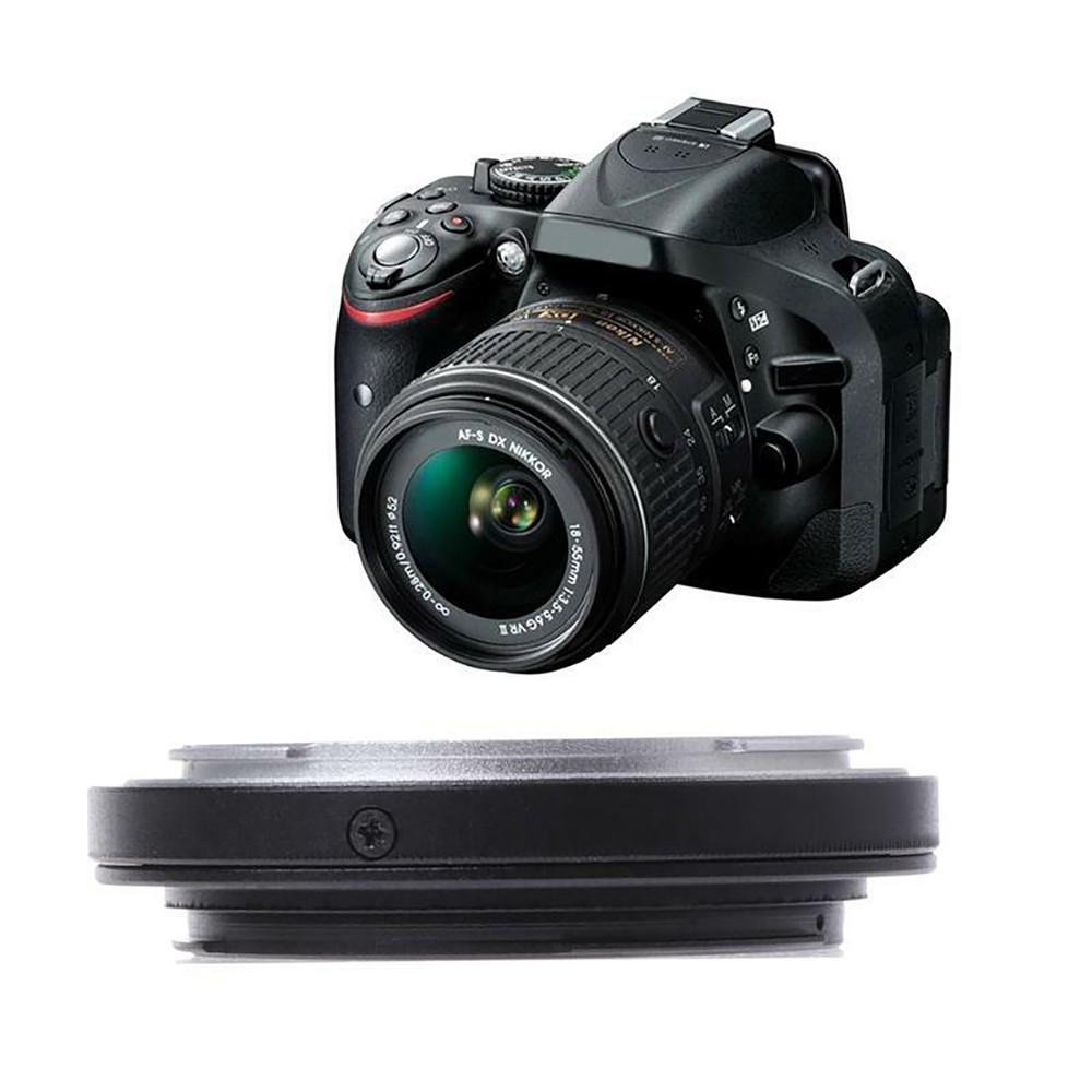 FD-EOS Adapter Ring No Glass for Canon FD Lens to EOS EF Mount Camera Set