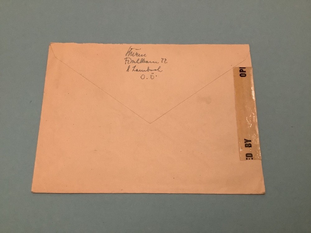 Austria Opened by Censor to Germany Stamps Cover R41485
