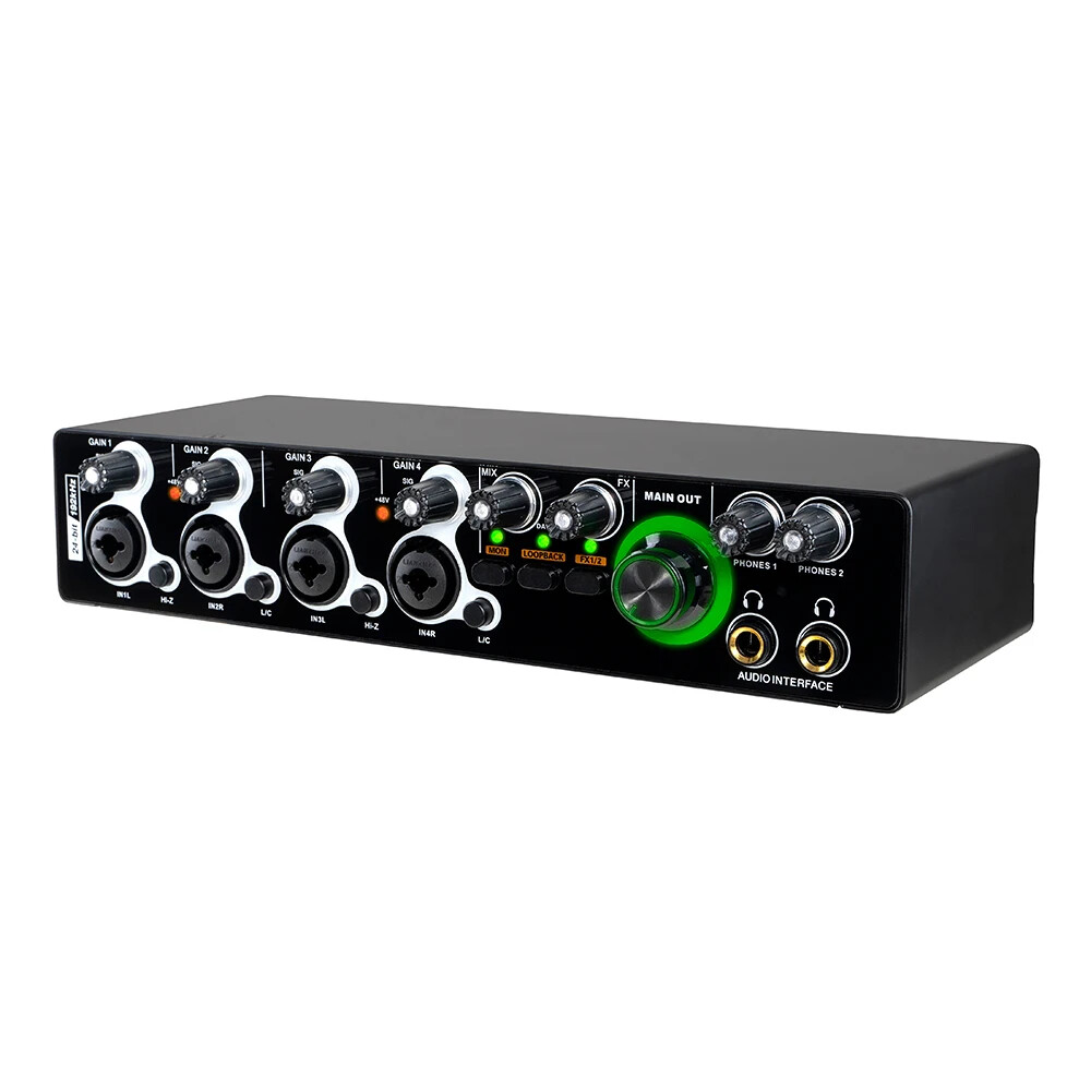E-44 New Arrivals 4 Channel Universal Audio Interface Profesional USB Interfaz