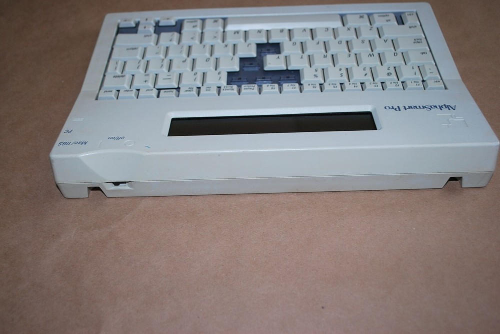 Alpha Smart Pro Electronic Keyboard Typewriter Model ALF-C01 FOR Macintosh WORKS